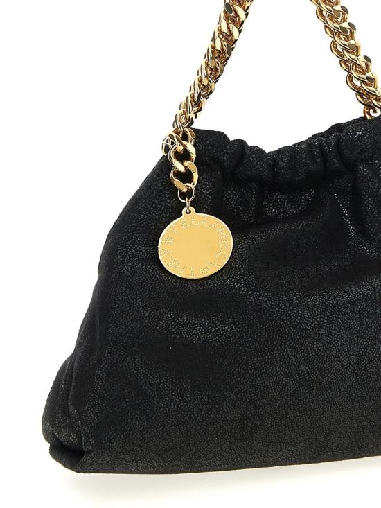 26FW 스텔라 맥카트니 팔라벨라 드로스트링 숄더백 7B0144 W93551000 BLACK - STELLA MCCARTNEY