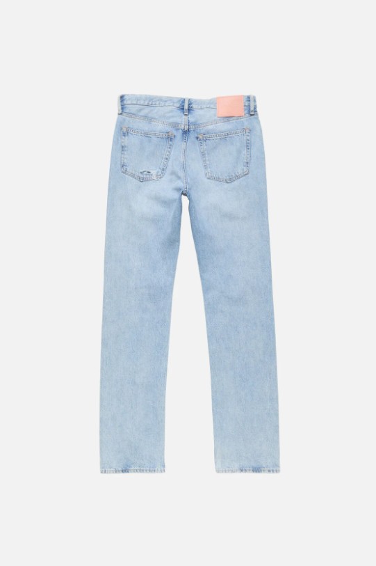 26FW 아크네 스튜디오 1996M 디스트레스드 데님 팬츠 B00511 228 Light Blue - ACNE STUDIOS
