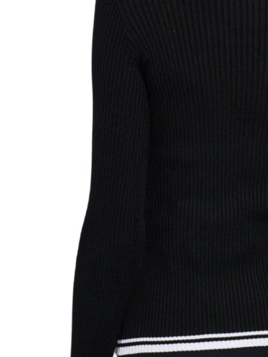 26FW 오프화이트 긴팔 티셔츠 2FB00120T W003 BLACK WHITE - OFF WHITE