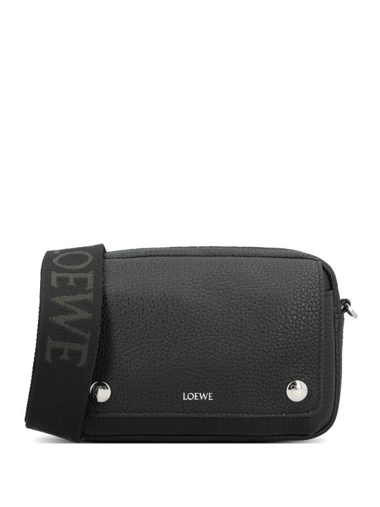 26FW 로에베 페블 스몰 메신저백 BANBPCBX04 1100 Black