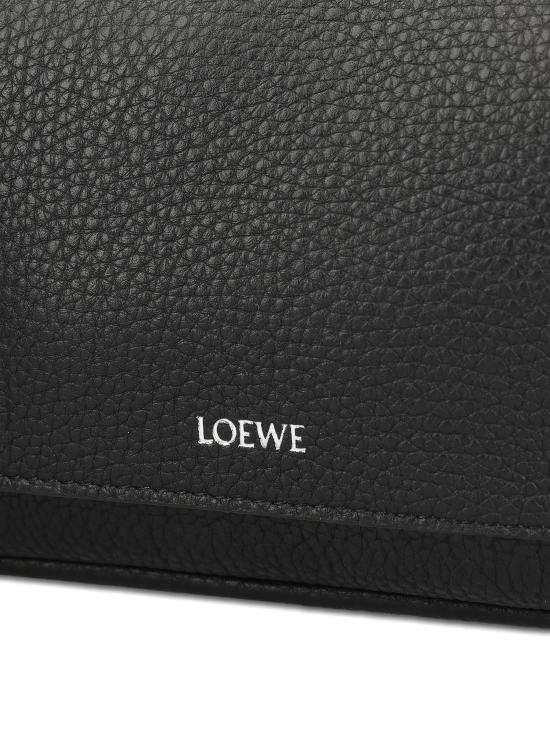 26FW 로에베 페블 스몰 메신저백 BANBPCBX04 1100 Black - LOEWE