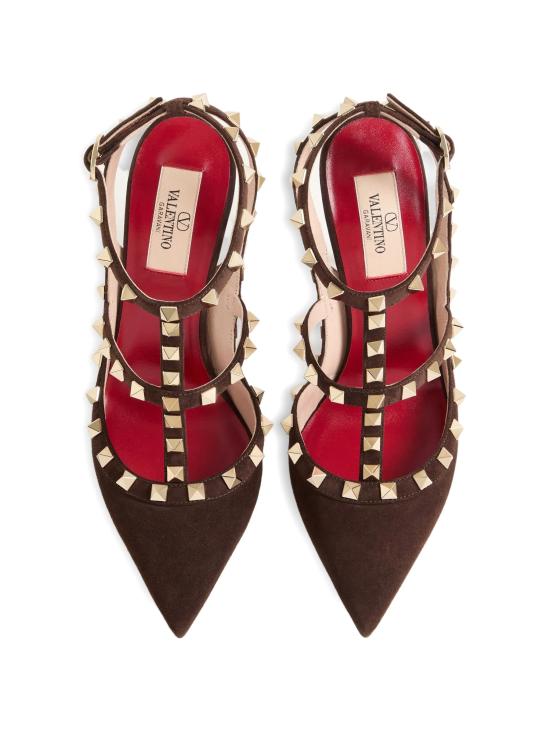 26FW 발렌티노 가라바니 힐/펌프스 9W2S0393 CVB0TO EBONY BROWN - VALENTINO GARAVANI