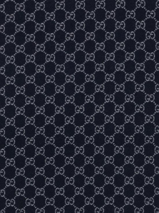 26FW 구찌 울 자카드 스카프 836264 4G3861468 BLUE - GUCCI