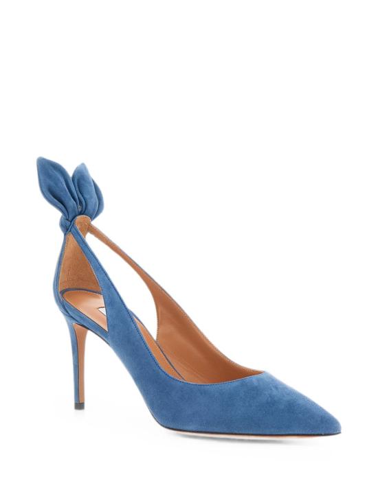 26FW 아쿠아주라 힐/펌프스 DENMIDP0 SUECHB CASHMERE BLUE - AQUAZZURA