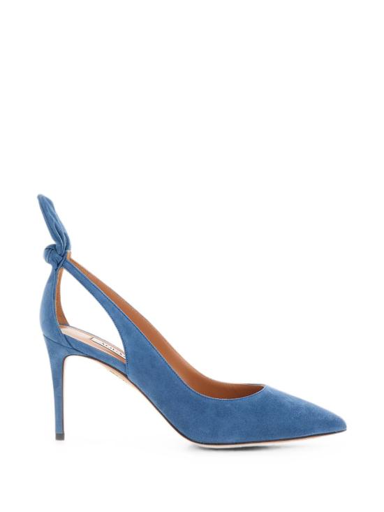 26FW 아쿠아주라 힐/펌프스 DENMIDP0 SUECHB CASHMERE BLUE