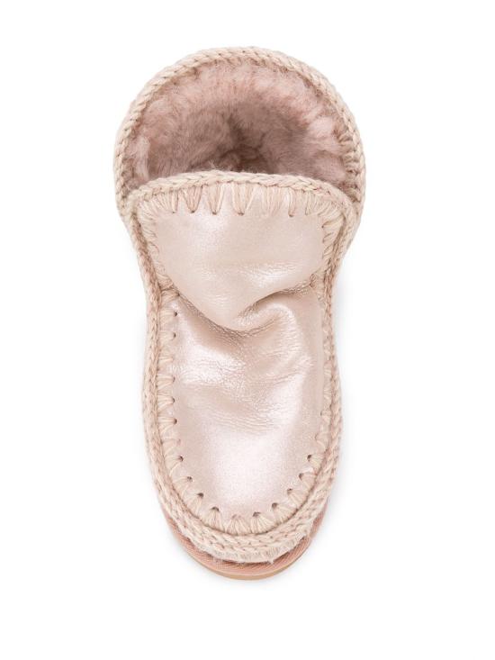 26FW 모우 부츠 FW101001C MGROBE MICROGLITTER ROSE BEIGE - MOU