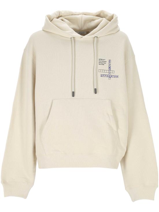 26FW 오프화이트 긴팔 티셔츠 44MBB12NF26F00C 600 Beige