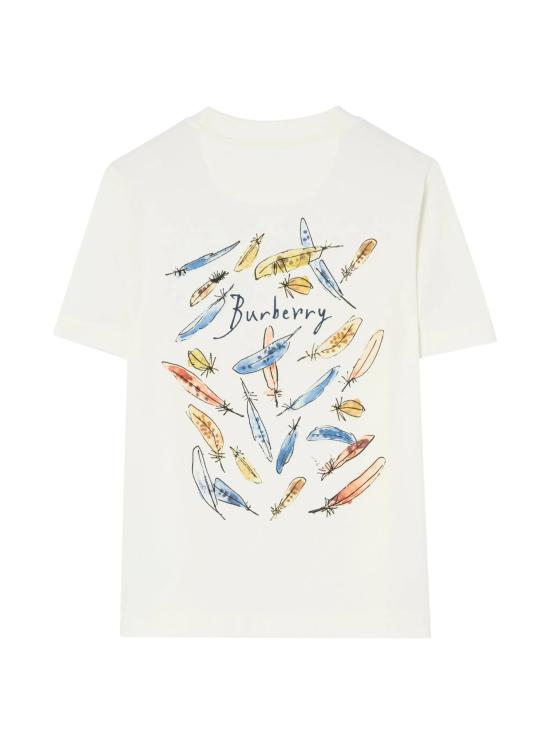26FW 버버리 반팔 티셔츠 8128066 X CHALK - BURBERRY