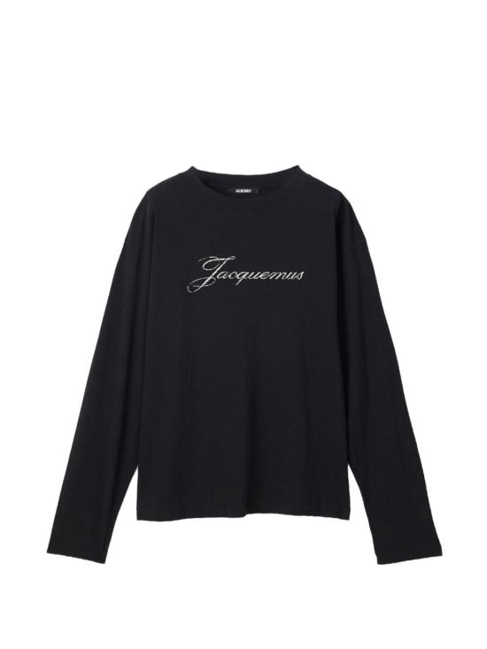 26FW 자크뮈스 반팔 티셔츠 TSU00351AJ00289 990 Black