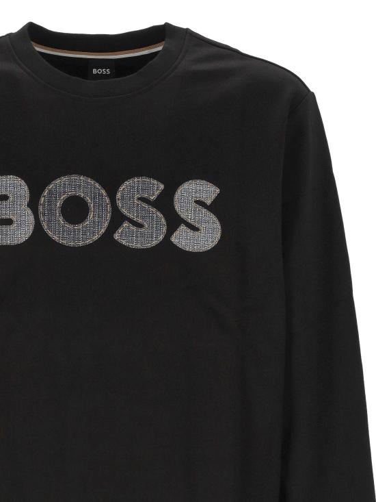 26FW 보스 긴팔 티셔츠 50565651 001 Black - BOSS
