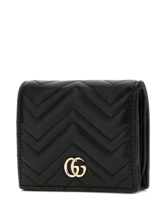 26FW 구찌 GG 마몽 카드 케이스 466492 AAFAX1000 BLACK - GUCCI