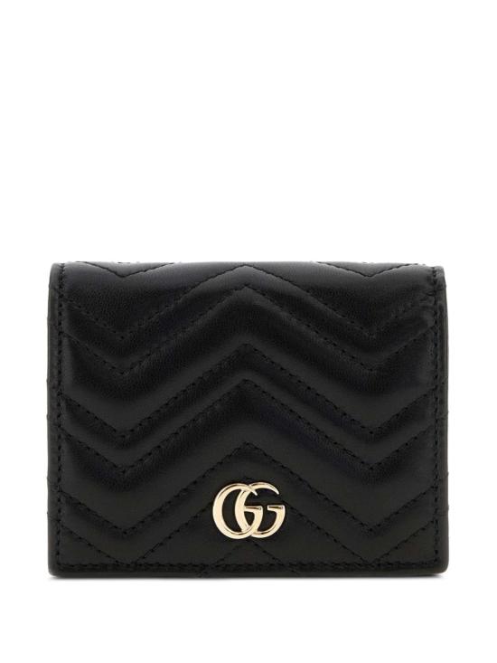 26FW 구찌 GG 마몽 카드 케이스 466492 AAFAX1000 BLACK