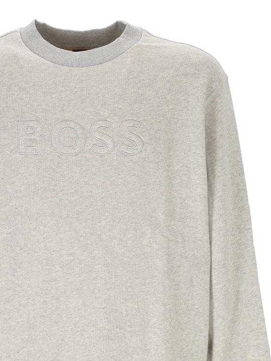 26FW 보스 긴팔 티셔츠 50567420 086 OPEN GREY - BOSS
