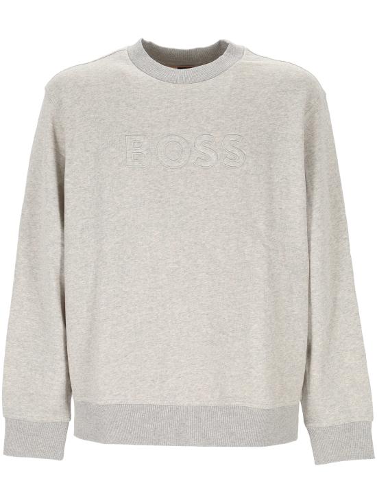 26FW 보스 긴팔 티셔츠 50567420 086 OPEN GREY