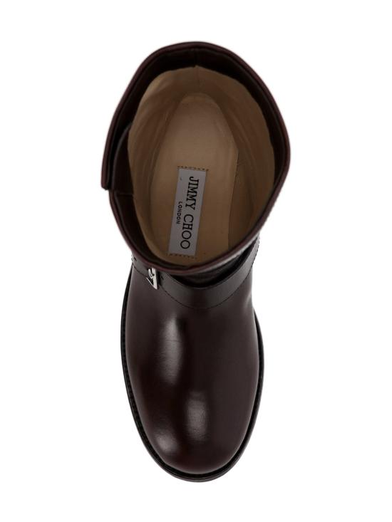 26FW 지미추 부츠 BIKERMID SVHCHOCOLATE - JIMMY CHOO