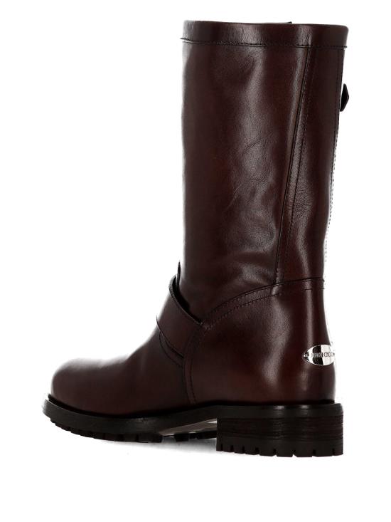 26FW 지미추 부츠 BIKERMID SVHCHOCOLATE - JIMMY CHOO