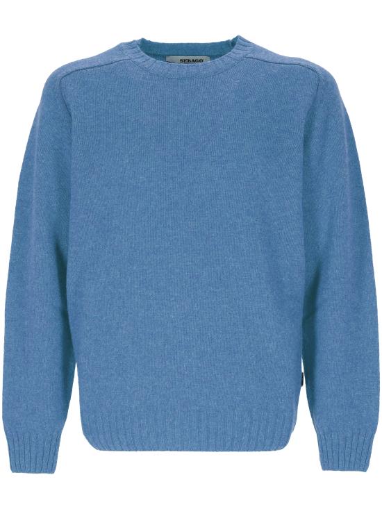 26FW 세바고 스웨터 74113NW 170 BLUE RIVIERA