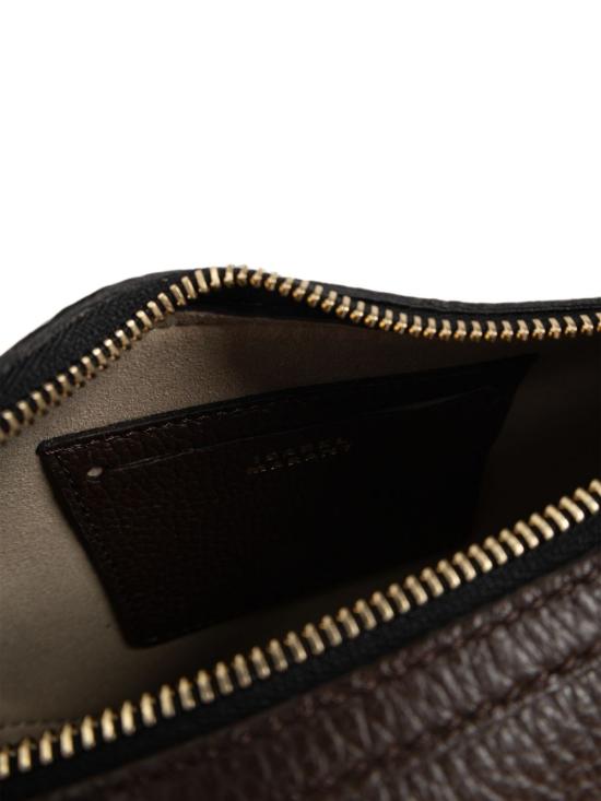 26FW 이자벨마랑 오스칸 문 풀 그레인 레더 스터드 바게트 숄더백 PP0003FA D1C04M50CF COFFE - ISABEL MARANT