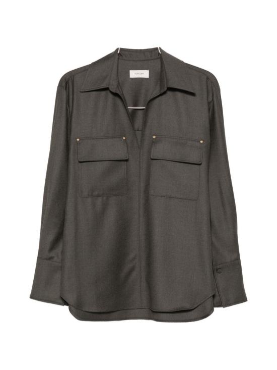 26FW 아뇨나 셔츠 TD1202Y U1142E73 DARK GREEN OLIVE