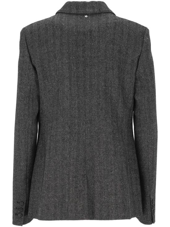 26FW 로레나안토니아찌 수트 자켓 A2648GA09G5044 1230 BLACK COOL GREY - LORENA ANTONIAZZI