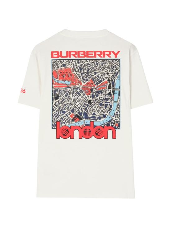 26FW 버버리 반팔 티셔츠 8132692 X Chalk - BURBERRY