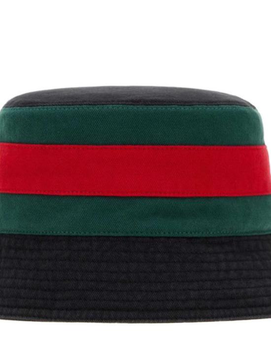 26FW 구찌 워시드 코튼 버킷 햇 워시드 코튼 버킷 햇 875742 4HBKI1066 - GUCCI