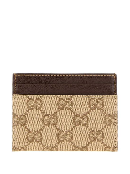 26FW 구찌 에센스 클래식 카드 케이스 A002F2 FAF9W9644 SAND DARK BROWN