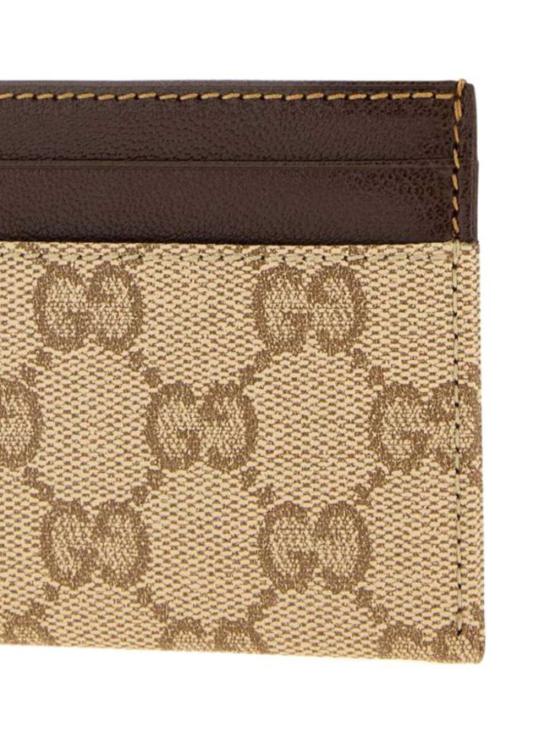26FW 구찌 에센스 클래식 카드 케이스 A002F2 FAF9W9644 SAND DARK BROWN - GUCCI