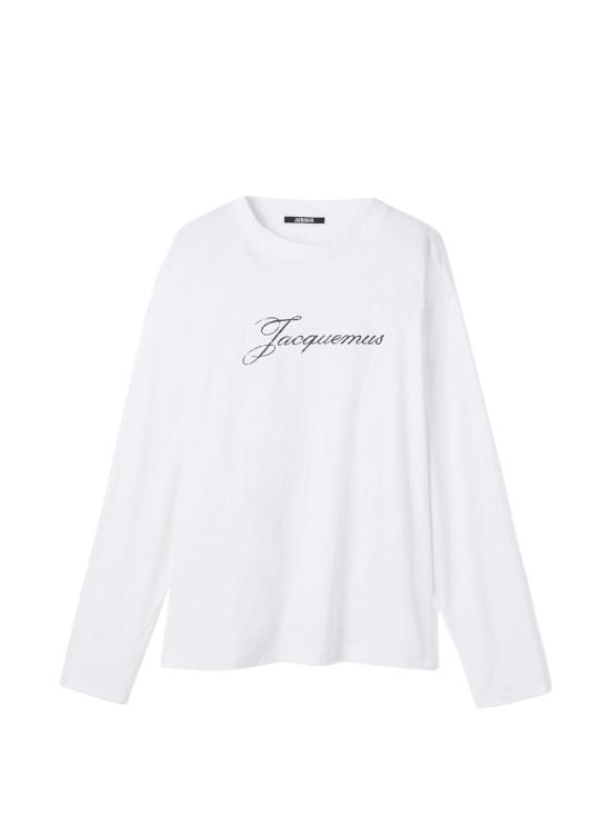 26FW 자크뮈스 반팔 티셔츠 TSU00351AJ00289 100 White
