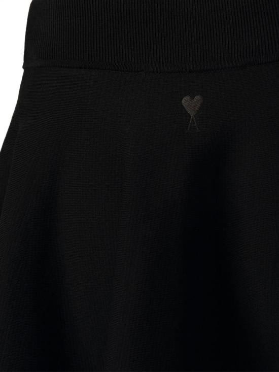 26FW 아미 미디 스커트 FSK491 KN0195001 BLACK - AMI