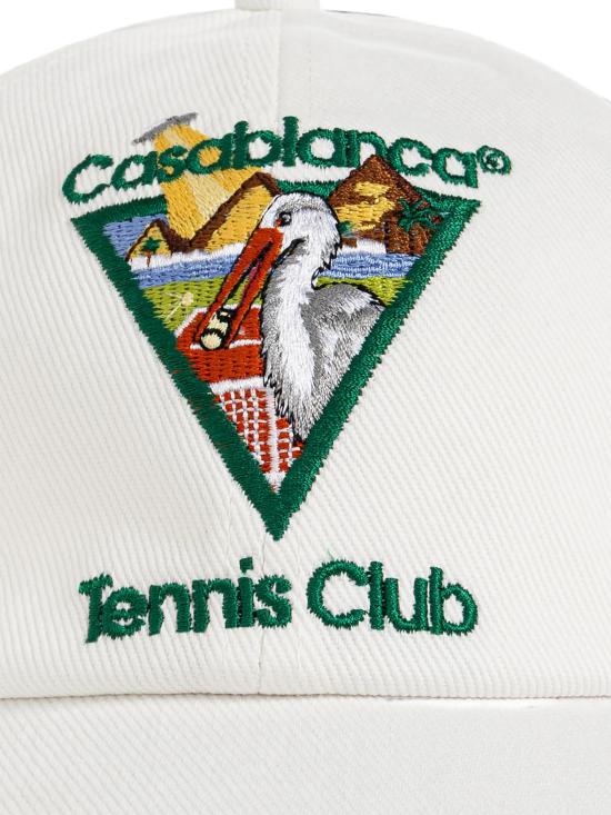 26FW 카사블랑카 볼캡 APF26HAT00205 WHITE - CASABLANCA