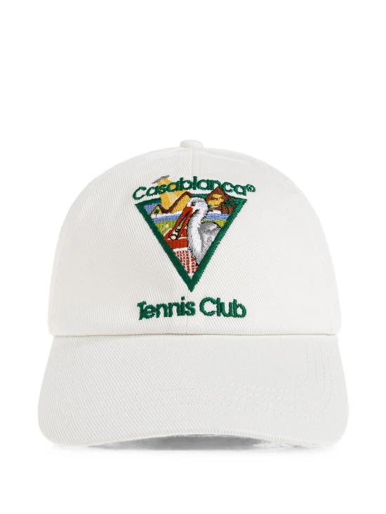 26FW 카사블랑카 볼캡 APF26HAT00205 WHITE