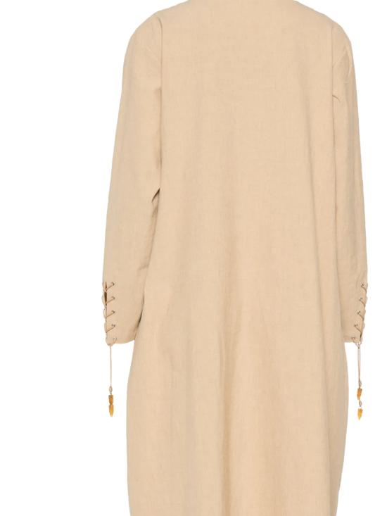 26FW 토리버치 미디 원피스 178913 701 Sand - TORY BURCH