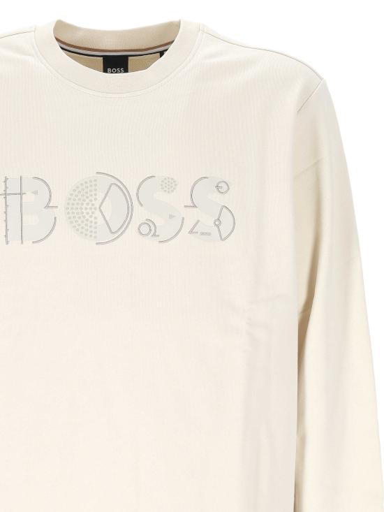 26FW 보스 긴팔 티셔츠 50565651 118 Open white - BOSS