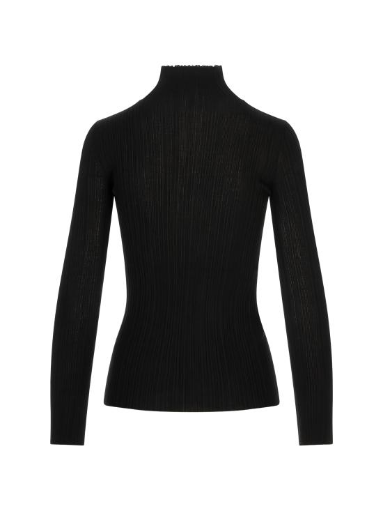 26FW 아뇨나 터틀넥 K202038 7V180QK09 BLACK - AGNONA