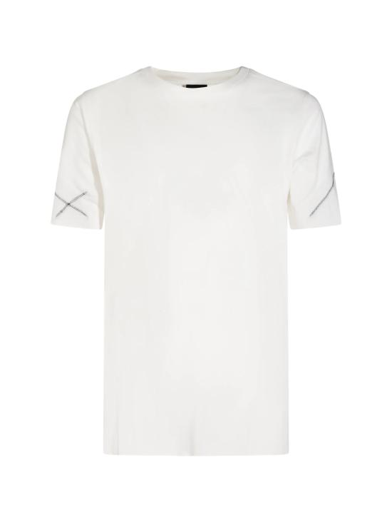 26FW 톰크롬 반팔 티셔츠 MTS97701 OFF WHITE