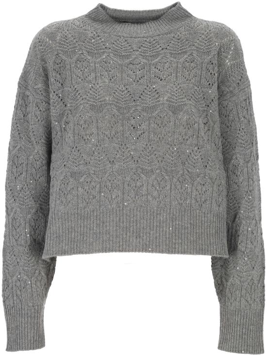 26FW 로레나안토니아찌 스웨터 A26130DM55A2989 0940 Medium grey