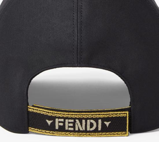 26FW 펜디 볼캡 FXQ156 B1X6F0QA1 Black - FENDI