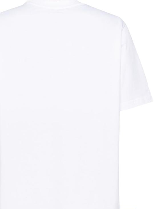 26FW 카사블랑카 반팔 티셔츠 MAW26JTS00108 MONDE PERDU TENNIS CLUB ICON Bright white - CASABLANCA