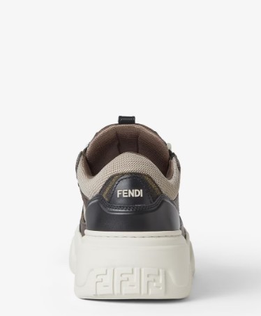 26FW 펜디 포스 스니커즈 7E1728 AU20F1T29 NERO LATTE BEIGE - FENDI