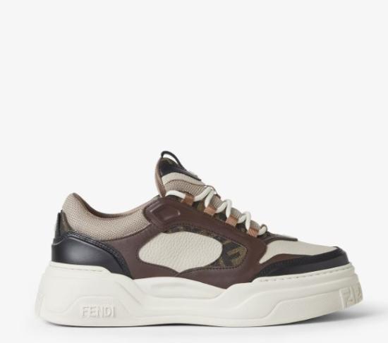 26FW 펜디 포스 스니커즈 7E1728 AU20F1T29 NERO LATTE BEIGE