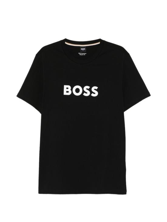26FW 보스 반팔 티셔츠 50491706 001 Black