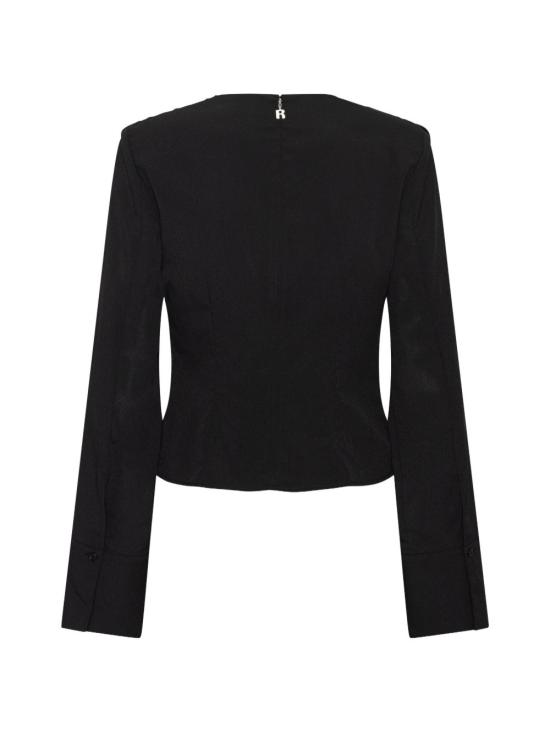 26FW 로테이트 바이 크리스텐슨 셔츠 116645100 BCR2257100 BLACK - ROTATE BY BIRGERCHRISTENSEN