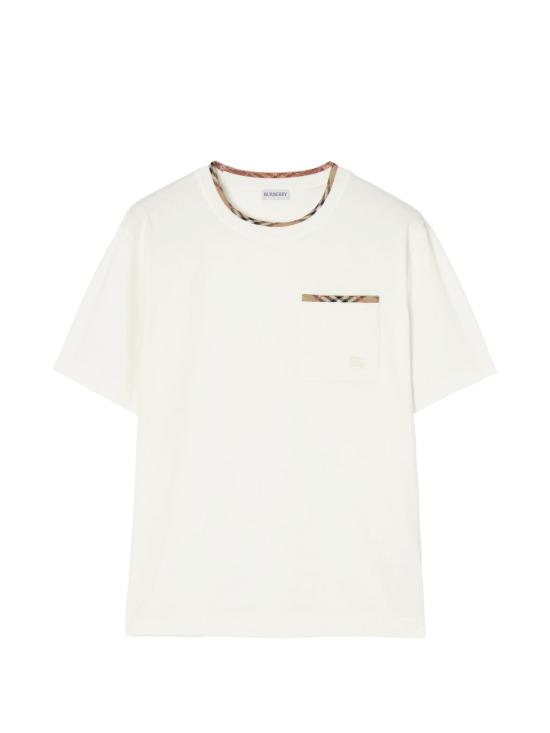 26FW 버버리 반팔 티셔츠 8127629 X Chalk