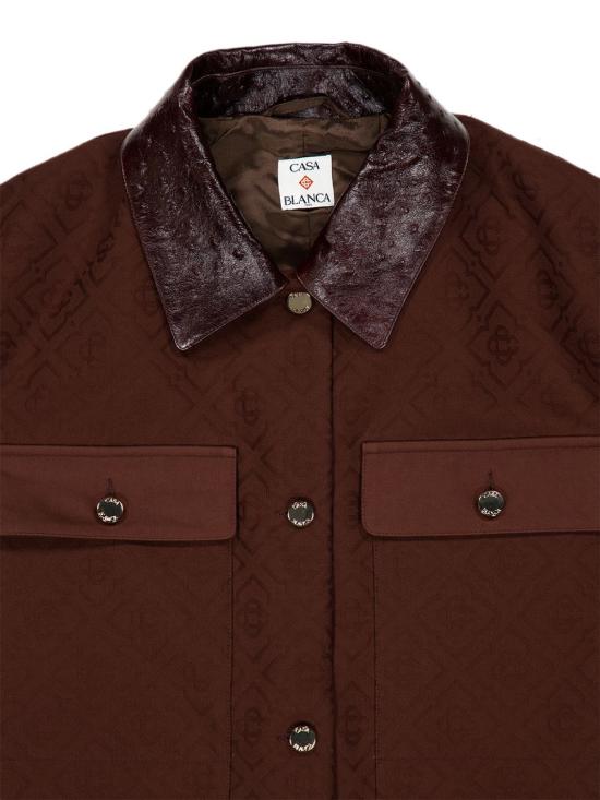 26FW 카사블랑카 수트 자켓 WPF26JK51001 DARK BROWN - CASABLANCA
