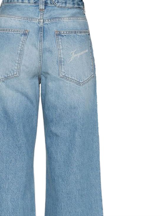 26FW 자크뮈스 오버사이즈 와이드 데님 팬츠 PAW00036AD00038 33C BLUE TABAC - JACQUEMUS