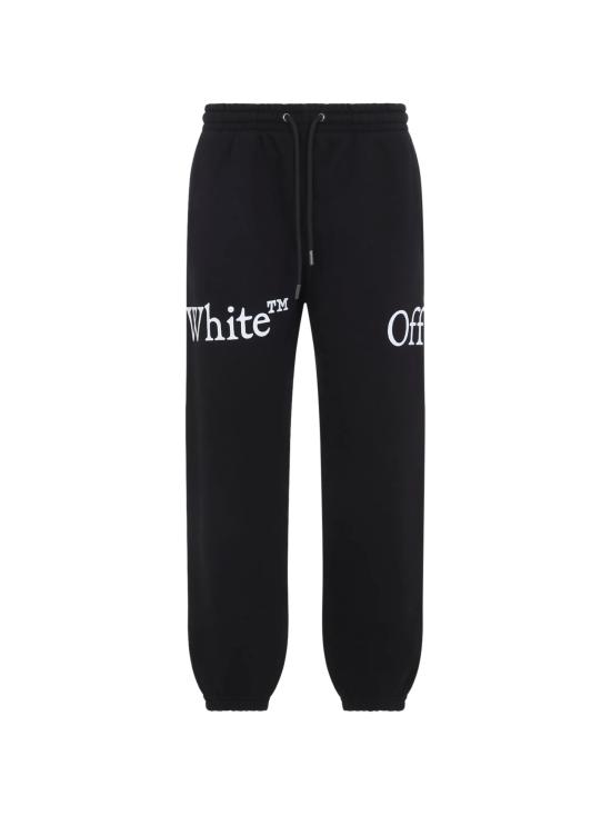 26FW 오프화이트 트레이닝/조거 팬츠 44MCH057F26F001 BLACK