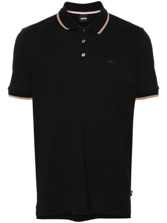 26FW 보스 폴로 티셔츠 50494697 002 Black