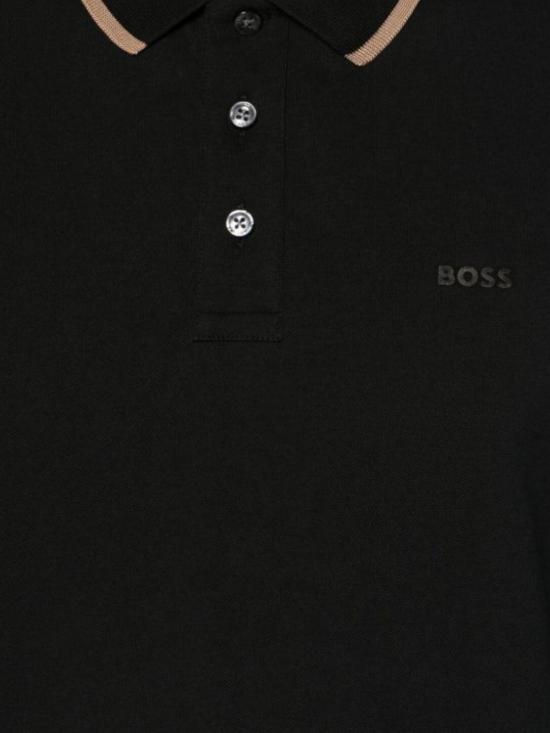 26FW 보스 폴로 티셔츠 50494697 002 Black - BOSS