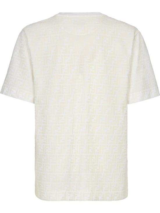26FW 펜디 반팔 티셔츠 FY0936 A7D5F0GF7 BIANCO ECRU - FENDI